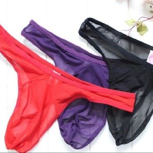 Transparent sexy men's underwear, lingerie for men